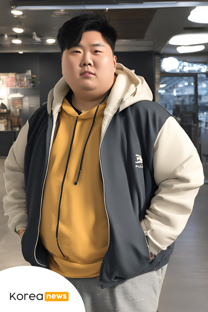 coreano con chaqueta 